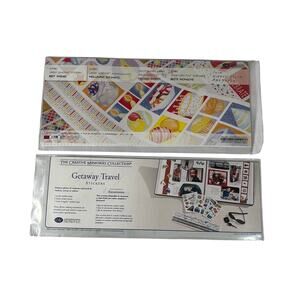 CREATIVE MEMORIES Sticker Lot Best Wishes Getaway Travel Scrapbook Supplies